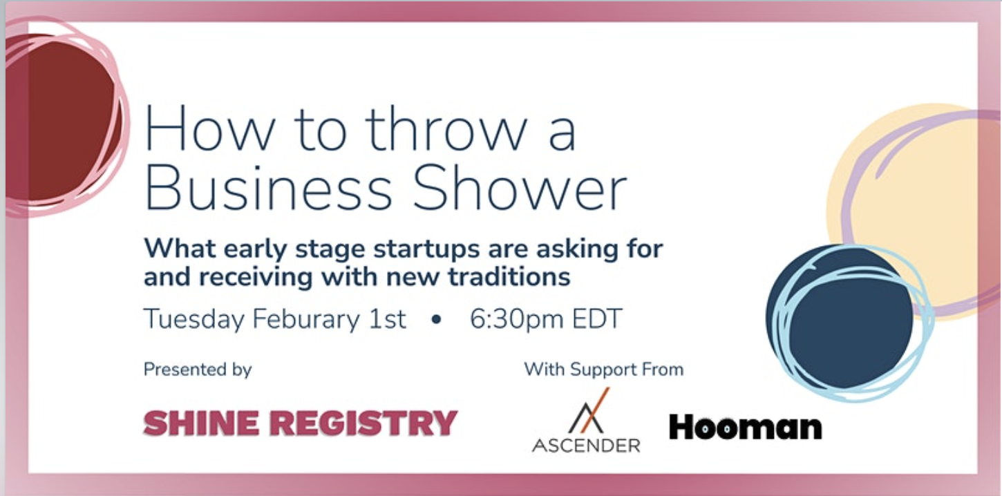 How to throw a Business Shower